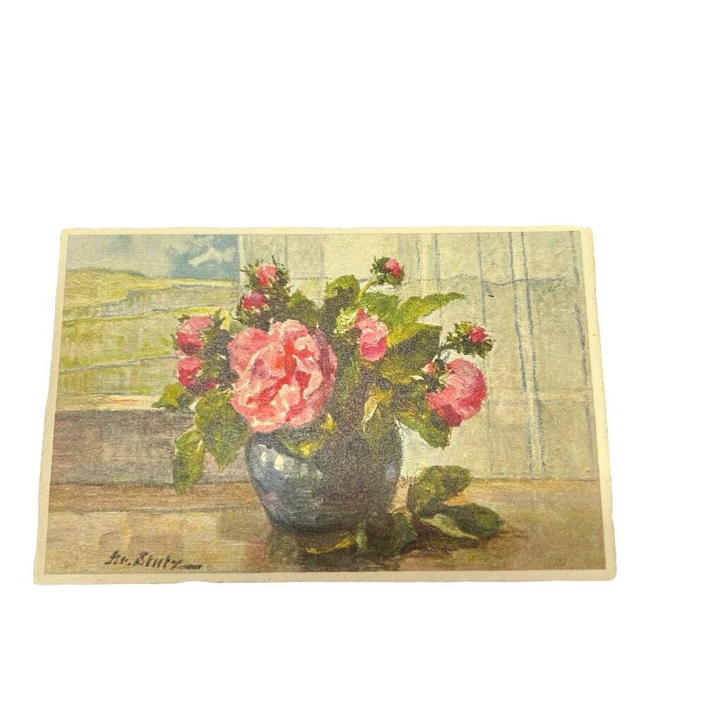Lot of 13 Flowers Stehli Vintage Swiss Floral Postcards Unused Botanical - Picture 13 of 16